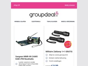 Bekijk de beste deals van deze week!