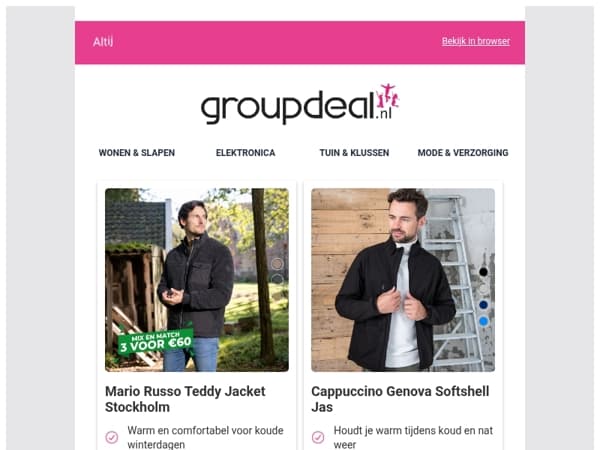 Frisse voorjaarsdeals: upgrade je outfit met korting!
