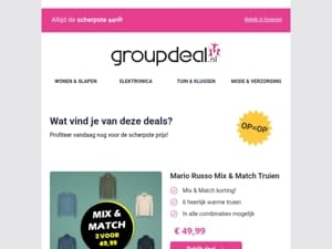 Iedere dag de beste aanbiedingen voor jou