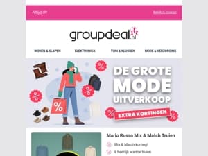 EXTRA KORTING: De grootste mode uitverkoop van het jaar! 🧥👖👚🧣