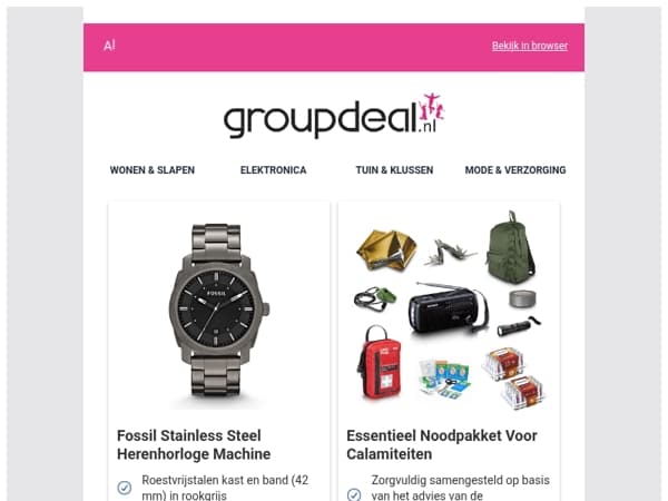 Bekijk de beste deals van deze week!
