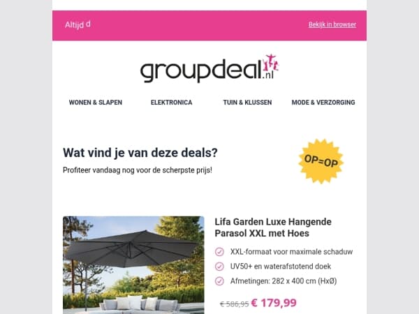 Deze aanbiedingen wil je niet missen