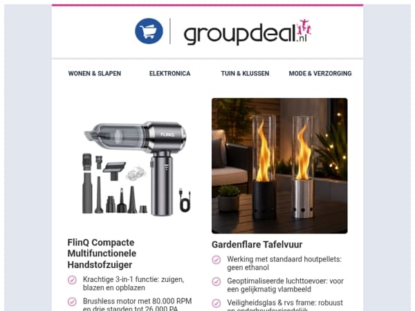 Bekijk de beste deals van deze week!