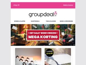 🥶 VRIESWEEKEND: Kom het weekend warm door met deze deals!