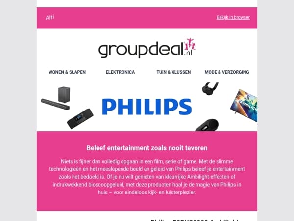 NIEUW IN DE SHOP: Philips Beeld & Geluid 📻📺
