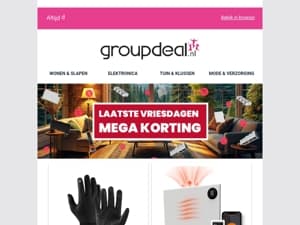 LAATSTE VRIESDAGEN: Mega kortingen op ALLE verwarmingen 🥶