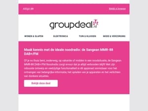 De perfecte radio voor alle noodsituaties! 📻