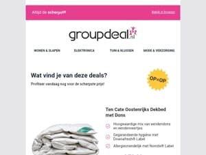 Pak deze deals voordat ze verdwijnen!