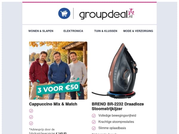 Bekijk de beste deals van deze week!