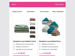 De beste slaapdeals voor de laatste vriesdagen! 😴