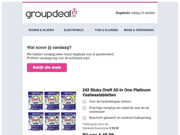 Zet vandaag je vaat op de eerste plek! 🍽️