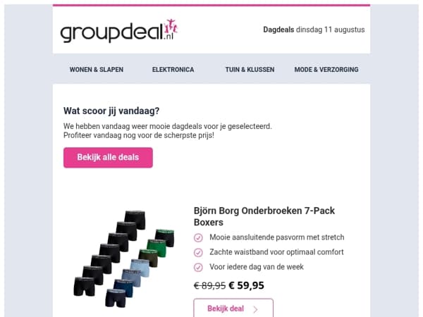 Vandaag: Björn Borg Boxers voor jouw comfort! 🩳