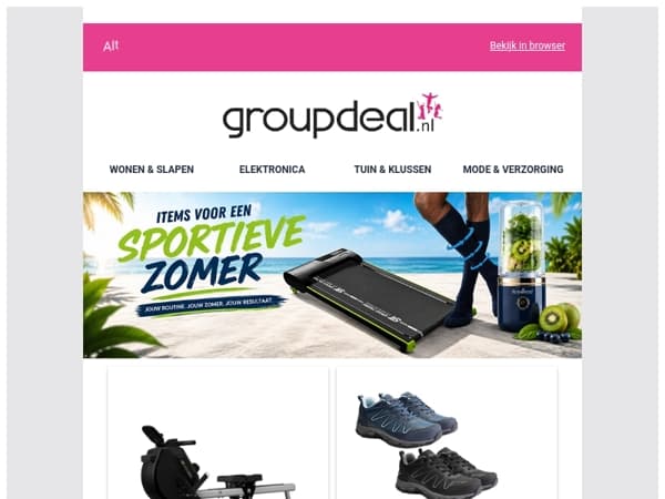 Klaar voor een sportieve zomer? ☀️