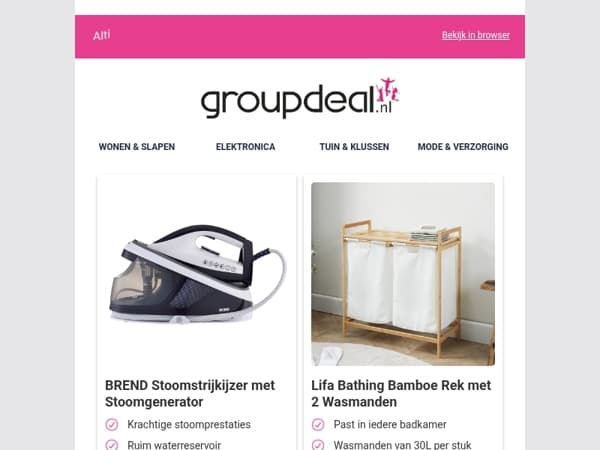 Slimme oplossingen voor een fris, opgeruimd en schoon huis