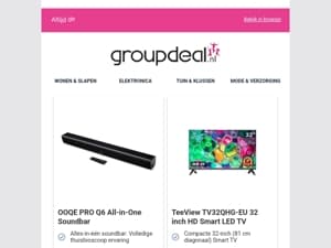 Bekijk de beste deals van deze week!