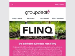 De beste tuindeals met FlinQ! 🌱