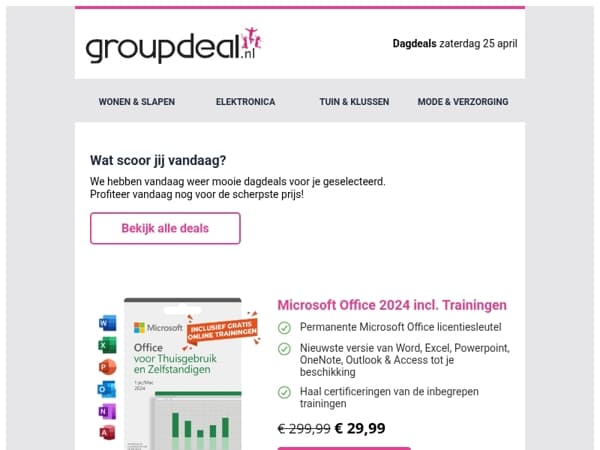 Deze aanbiedingen wil je niet missen