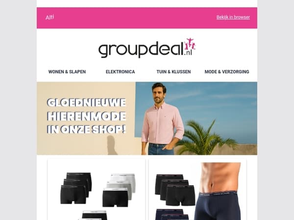 GLOEDNIEUW: De beste herenmode, nieuw in onze shop! 👖👕👟