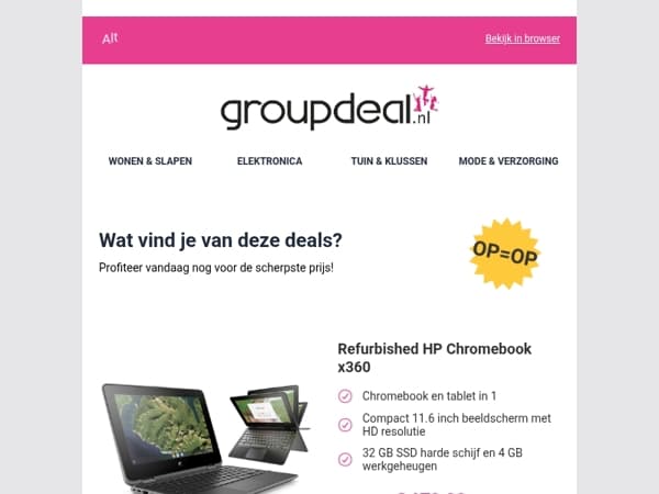 Deze aanbiedingen wil je niet missen