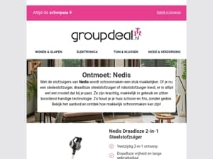 NIEUW: Nedis stofzuigers! 🧹🌀🔌