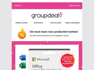 🚀 Werk slimmer met Office 2024 – Nu met hoge korting!