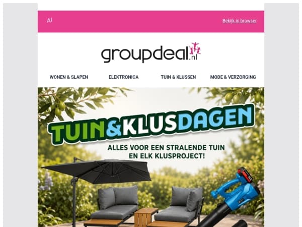 Alles voor een stralende tuin