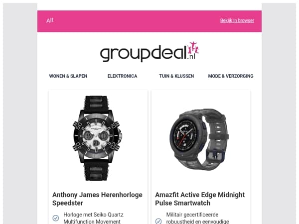 Bekijk de beste deals van deze week!