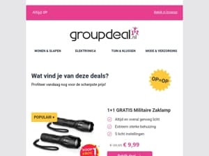Pak deze deals voordat ze verdwijnen!