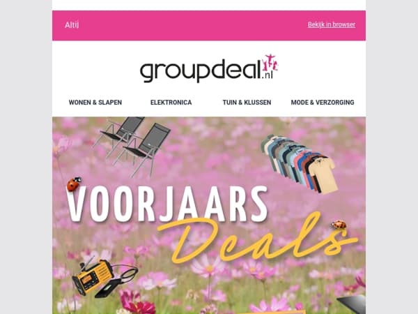 SUPERKORTING: De allerbeste Voorjaarsdeals! 🪻