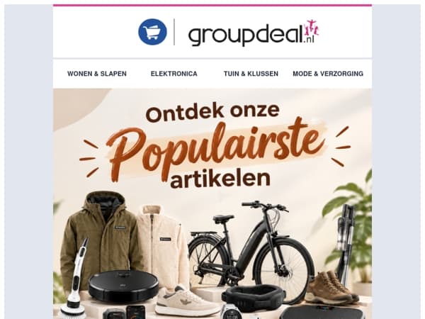 Ontdek de nieuwste bestsellers van dit moment. Incl. gratis verzending ⭐