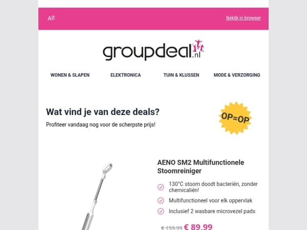 Deze aanbiedingen wil je niet missen