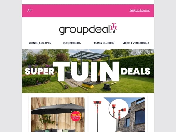 SUPER-TUINDEALS: De allerbeste tuindeals in onze webshop! 👨‍🌾🌳