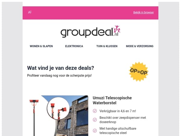 Deze aanbiedingen wil je niet missen