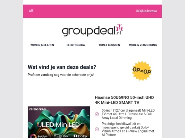 Deze aanbiedingen wil je niet missen