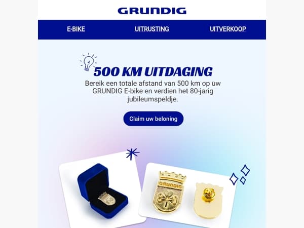 500 KM Fietsuitdaging! Haal Nu Je Beloning Op!