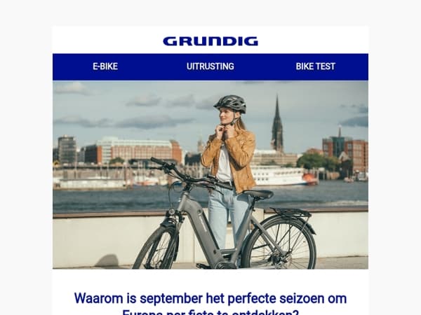 Geniet van de perfecte fietsherfst, ontdek Europa in september!