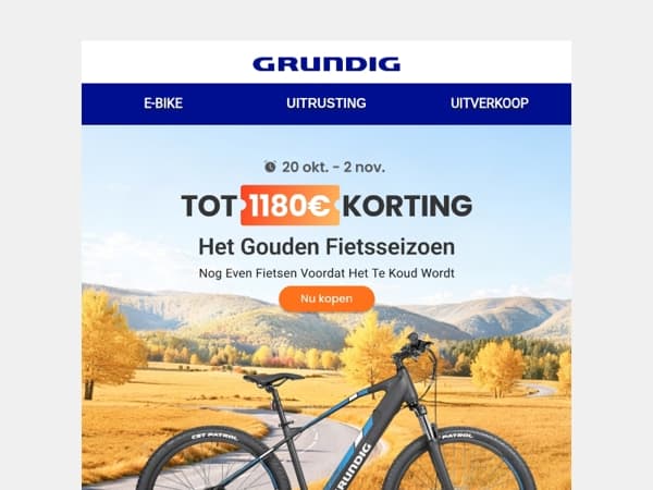 🎉Tot € 1180 korting!