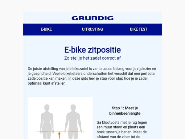 Zo stel je het zadel correct af?