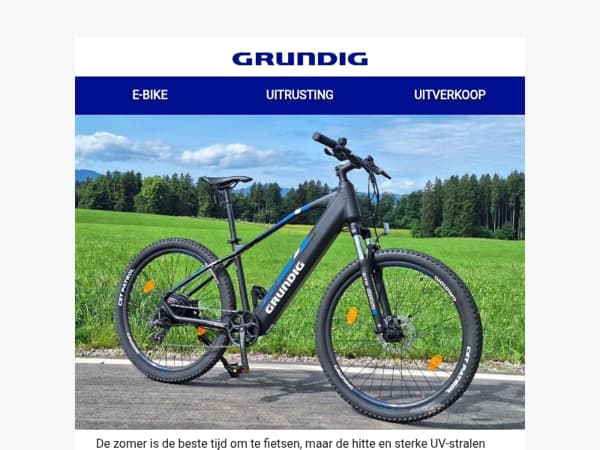 🌞🚴Fietstips voor de zomer: Blijf veilig & koel - Nu met exclusieve E275 Korting!