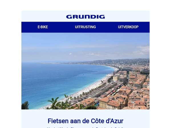 🚵Suggesties voor fietsroutes: Een reis langs de Côte d'Azur, waar kunst en zonneschijn samenkomen