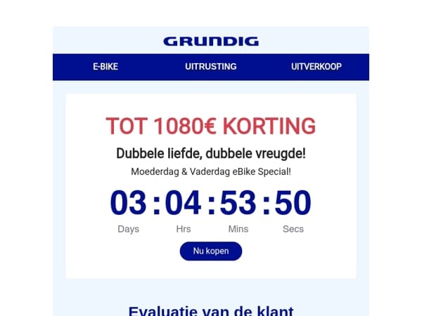 ⌛Laatste oproep! Tot 29 mei kun je tot €1080 besparen!