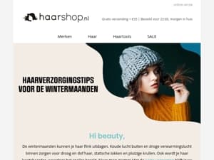 Winterproof haar? Zo doe je dat! ❄