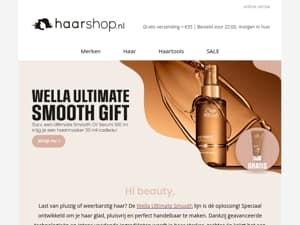 Voor altijd glanzend haar met Ultimate Smooth ✨