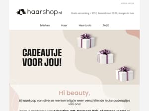 beauty, je kunt weer iets leuks van ons krijgen 💝