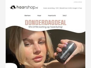 Geef je look een boost met perfecte haarstyling!  💌