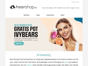 Blue Monday? Wij maken er iets leuks van! 💙