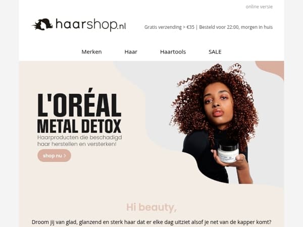 Bescherm je haar tegen breuk en kleurvervaging!  😍