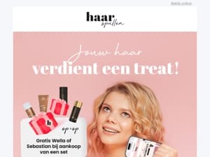 We hebben iets speciaals voor je klaargezet 🎁