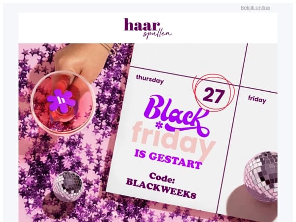 🖤 BLACK FRIDAY: extra korting unlocked