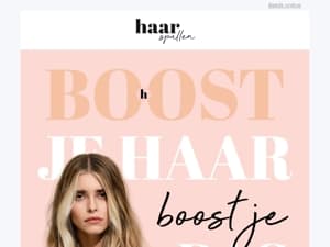 Kan jouw haar een boost gebruiken? 💥